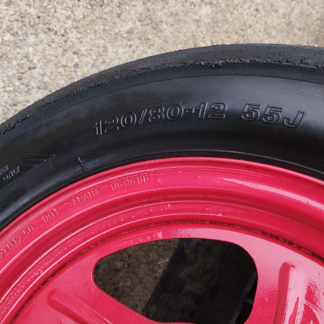 今日だけ　美品ＹＳＲ５０ ＹＳＲ８０ 前後ホイールタイヤ付き