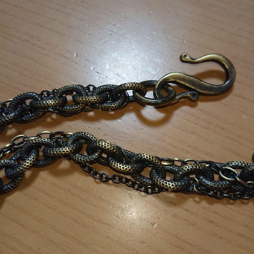 ytokki_ K.I.T. ウォレットチェーン ゴールド ブロンズ