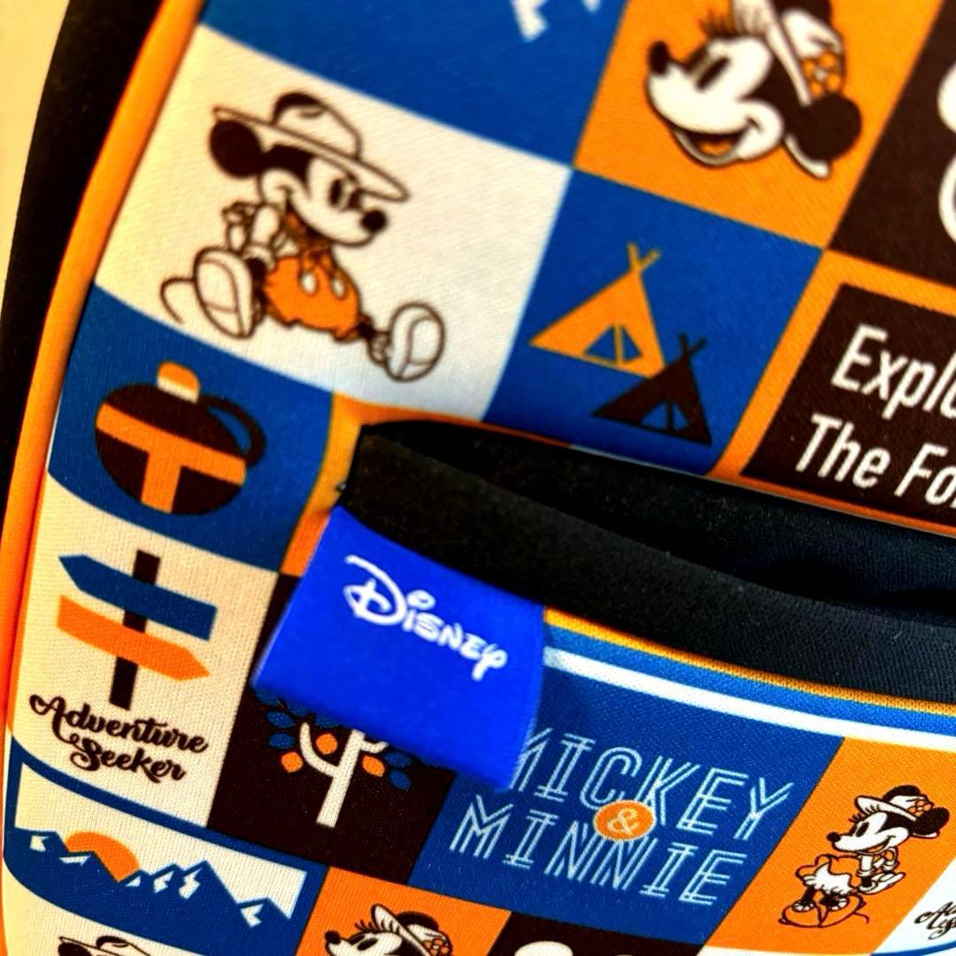 未使用級 ジュニアシート マムズキャリー ハイバックFIX ミッキー(キャンプ)