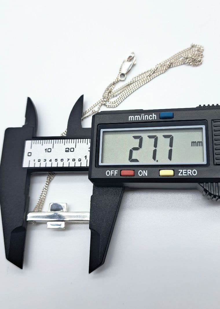 GUCCI クロスネックレス SV925 十字架