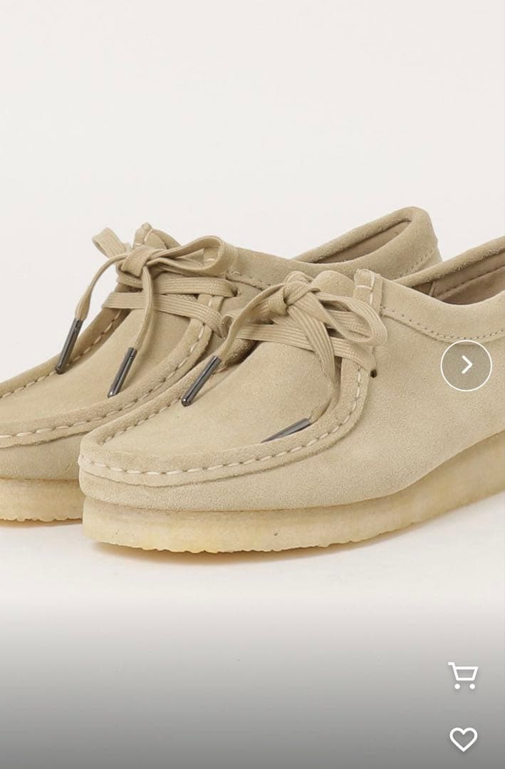 靴 Clarks Wallabee Maple Suede