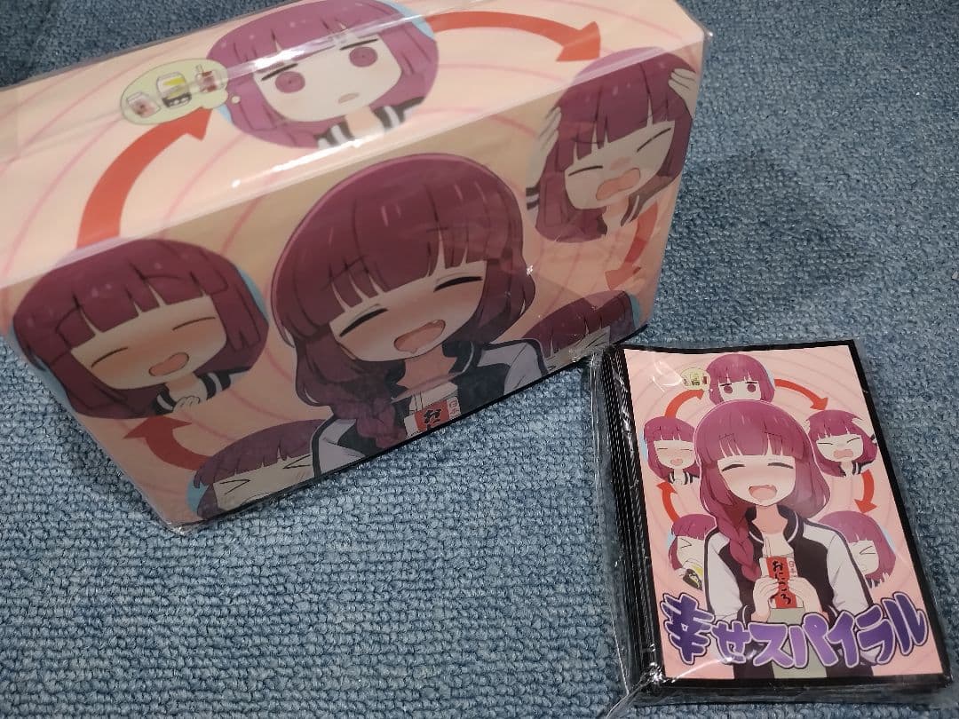 ぼざろ 廣井きくり 幸せスパイラル スリーブ デュアルケース デッキケース