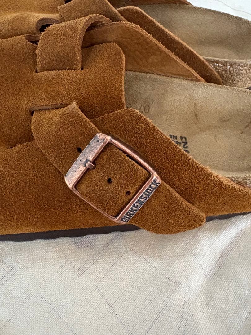 BIRKENSTOCK ブラウン サボサンダル 37