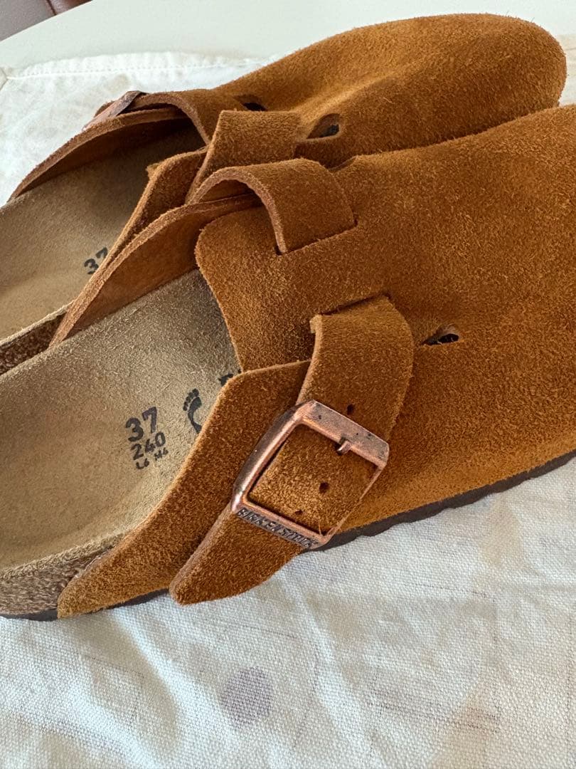 BIRKENSTOCK ブラウン サボサンダル 37