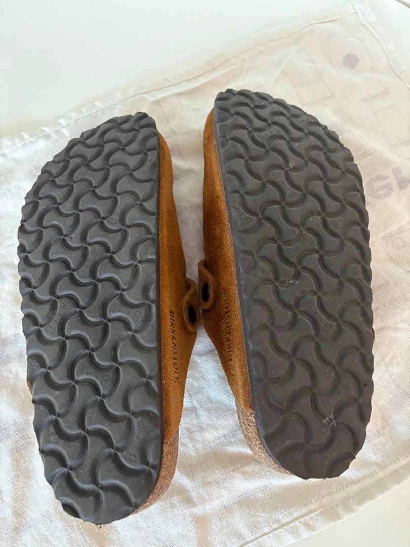 BIRKENSTOCK ブラウン サボサンダル 37