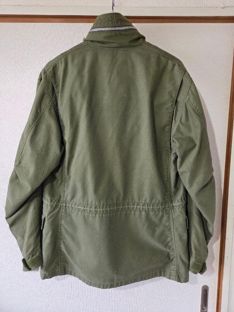 m-65 フィールドジャケット 1st アルミジップ small short