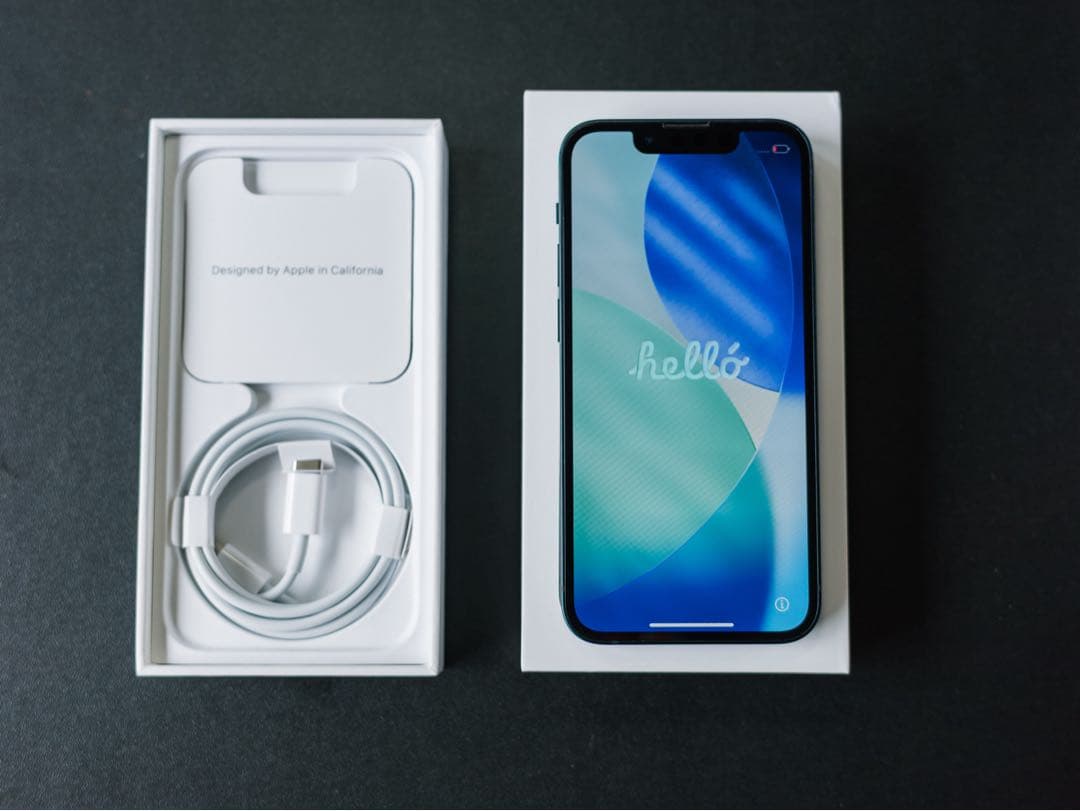 iPhone 13 mini 256GB ミッドナイト（SIMフリー） 美品