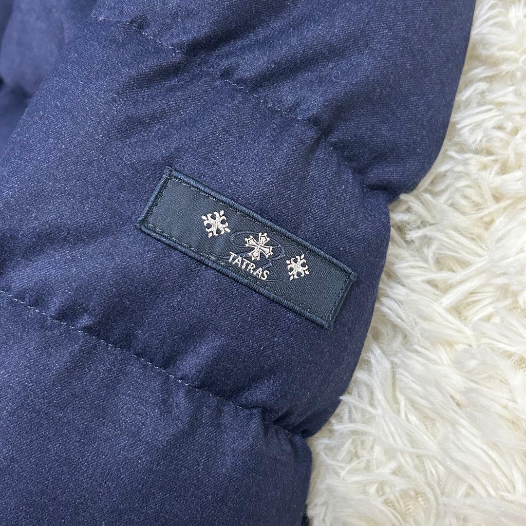 【極美品】タトラス ドミツィアーノ ダウンジャケット 濃紺 ネイビー 02 M