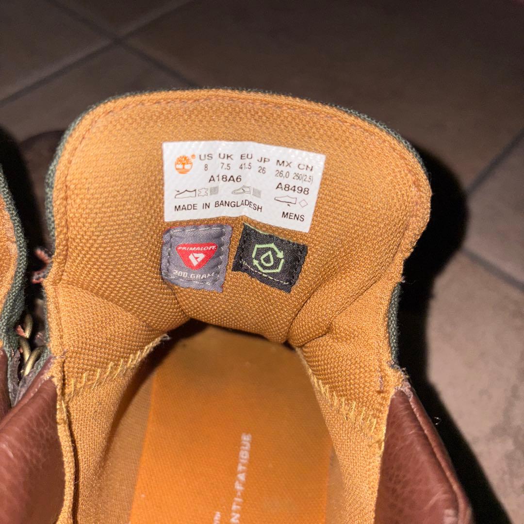 Timberland ハイカットワークブーツ フィールドブーツ