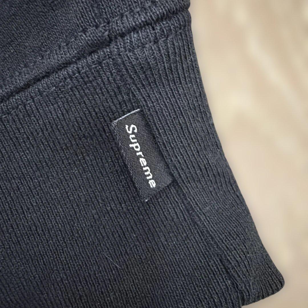 Supreme 黒 スウェット トレーナー