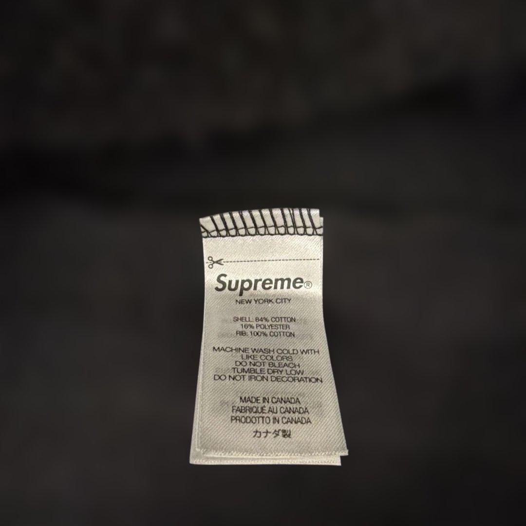 Supreme 黒 スウェット トレーナー