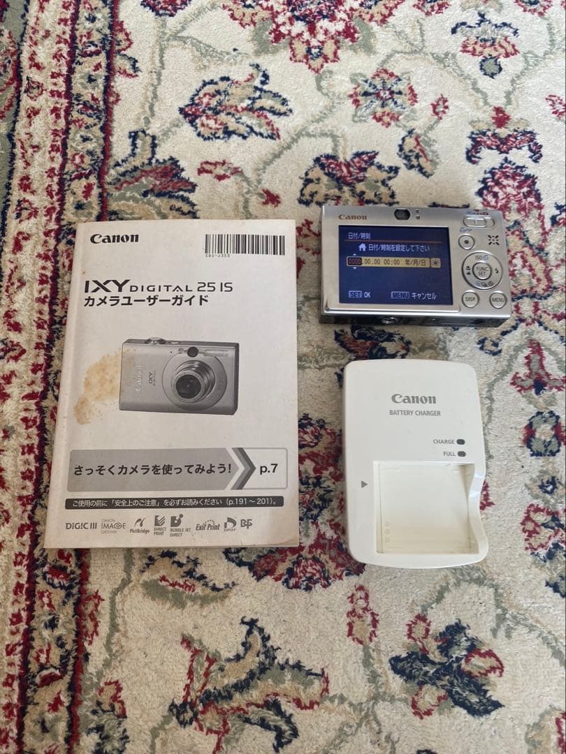 動作確認済みCanon IXY DIGITAL 25 IS 10.0メガピクセル