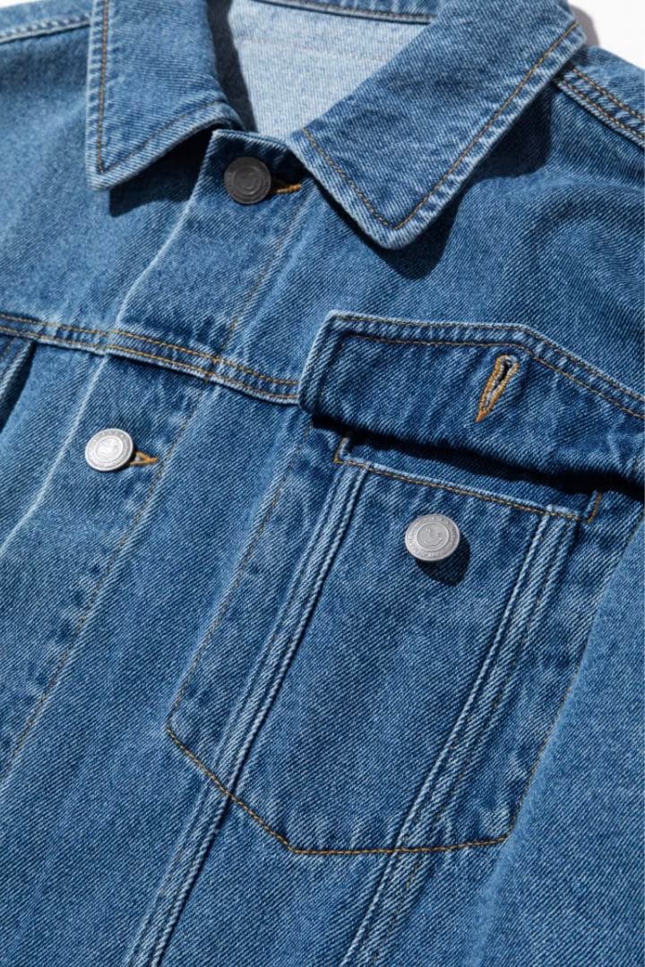 【値下げ】WCJ ソフトデニムジャケット ブルー 新品