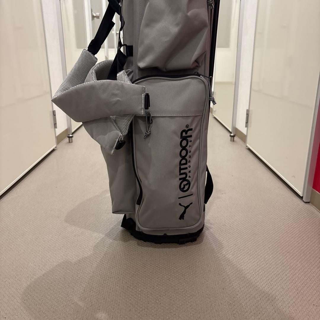 PUMA×OUTDOOR グレー キャディバッグ