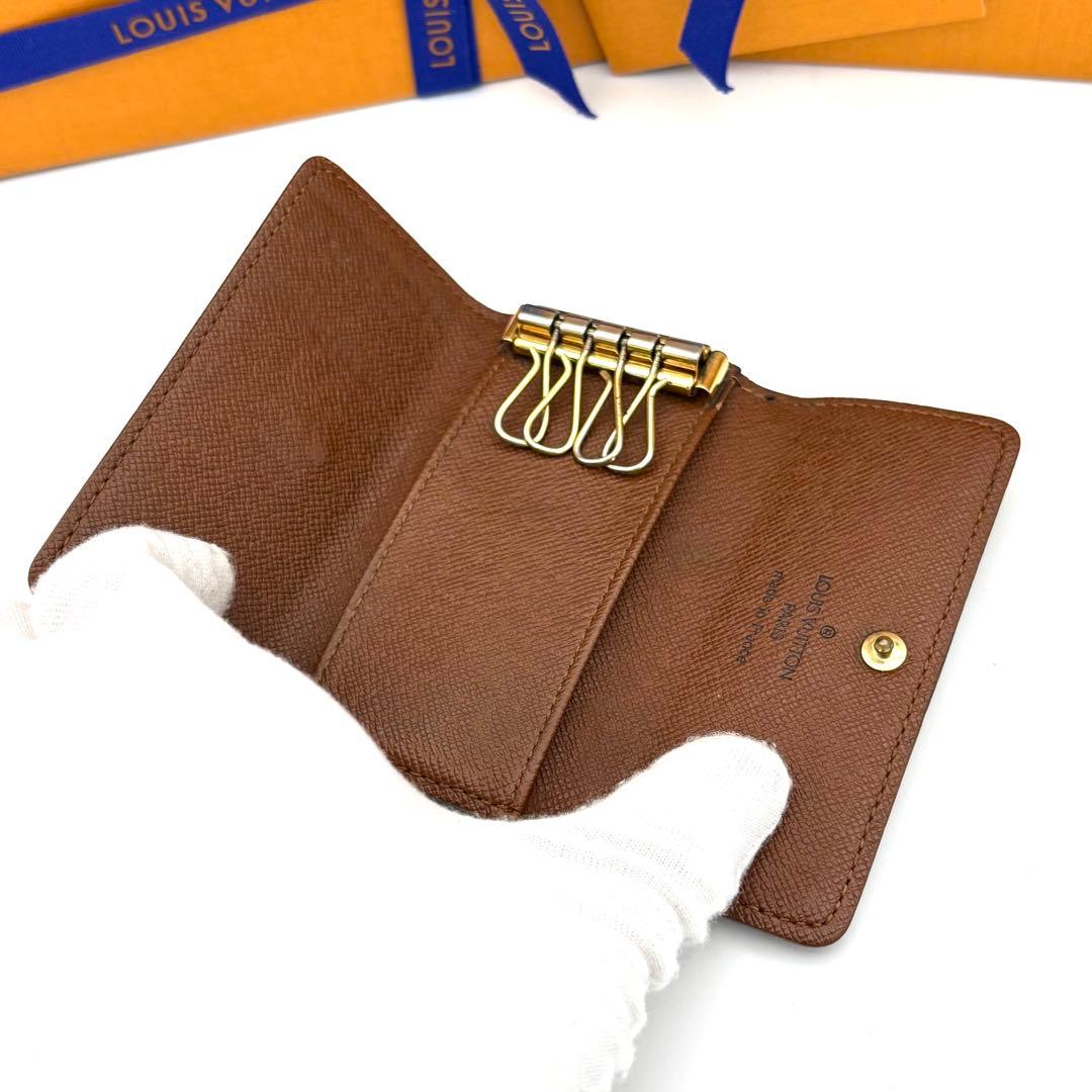 ☆美品☆ルイヴィトン モノグラム 4連キーケース ミュルティクレ4