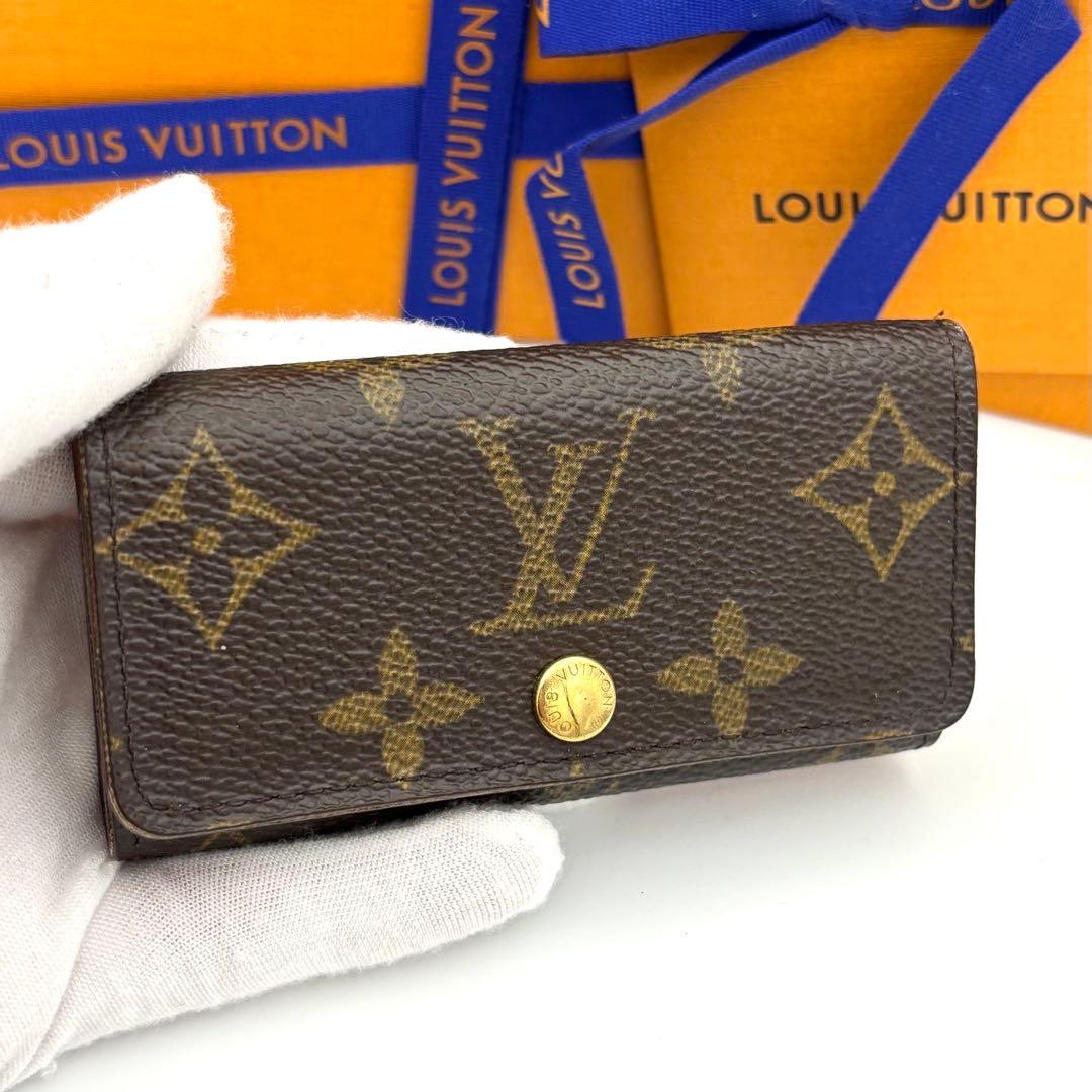 ☆美品☆ルイヴィトン モノグラム 4連キーケース ミュルティクレ4