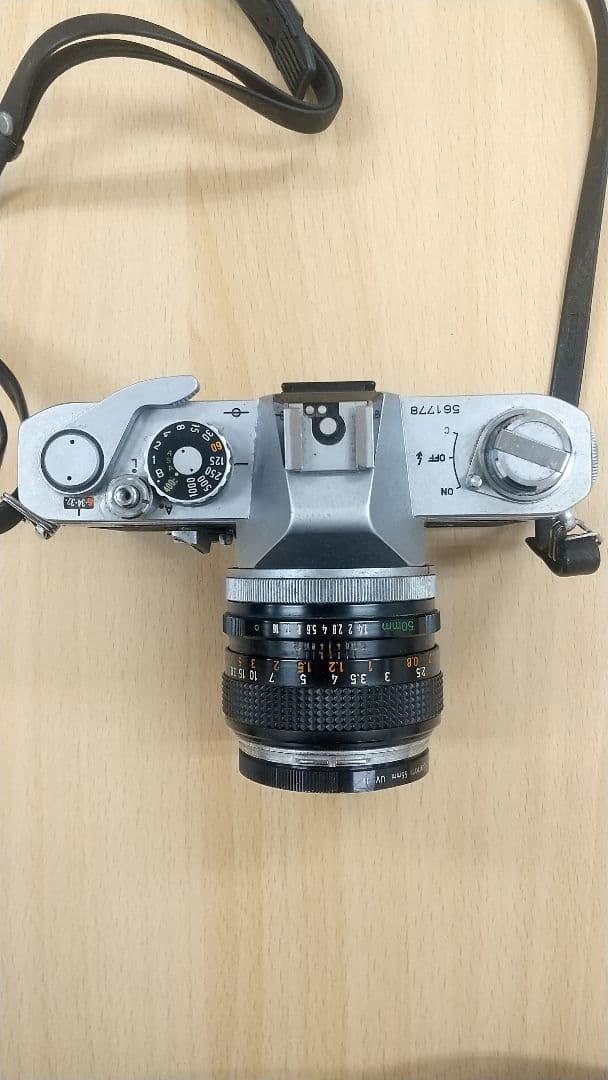 キャノン　カメラ　FTb　50ｍｍレンズ