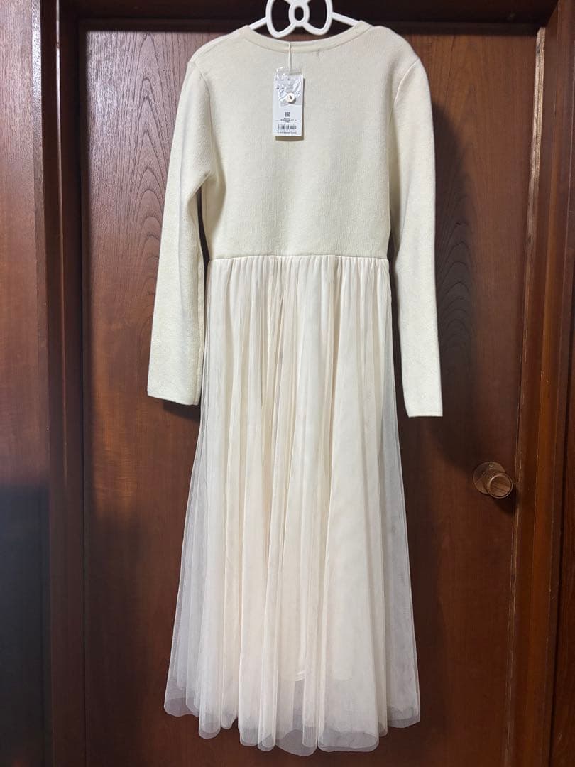 新品未使用タグ付♡ジルバイジルスチュアート♡ニットジャケットドッキングワンピース