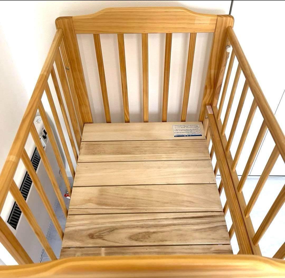 カトージ KATOJI ハイシート ミニベビーベッド （内寸：60×90cm）