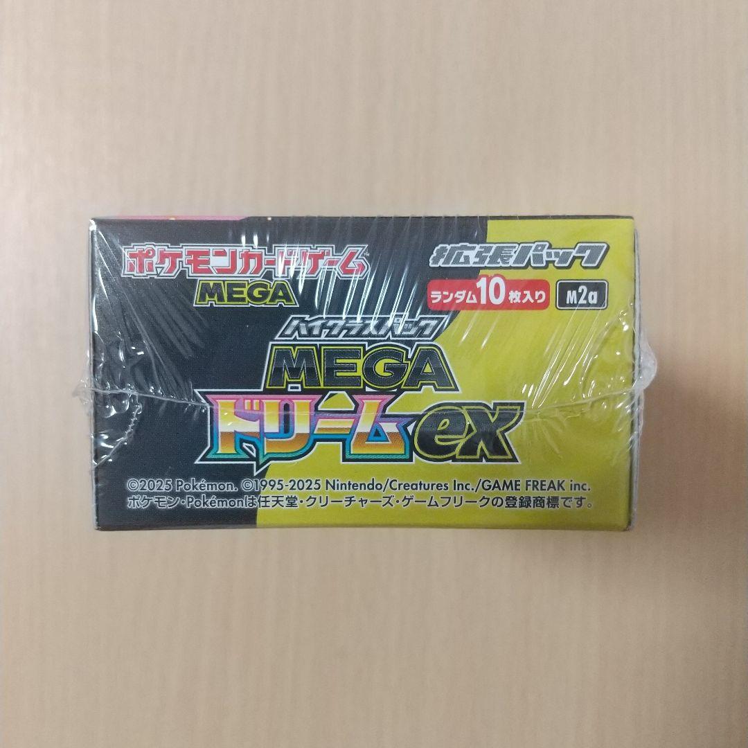ポケモンカード MEGAドリームex1box