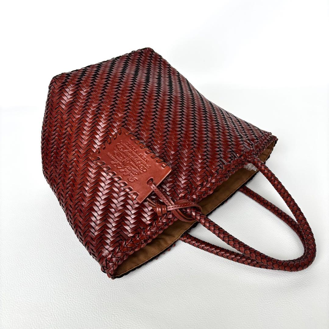 希少✨美品✨ラルフローレン　かごバッグ　トートバッグ　バケツ型　本革