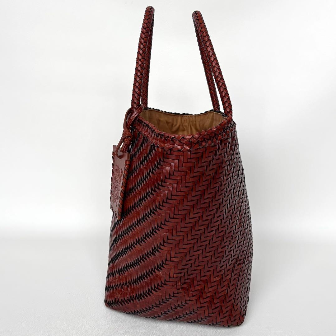 希少✨美品✨ラルフローレン　かごバッグ　トートバッグ　バケツ型　本革