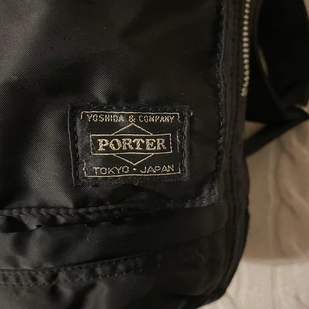 【極美品✨】ポーター タンカー 巾着 リュック バッグパック ブラック