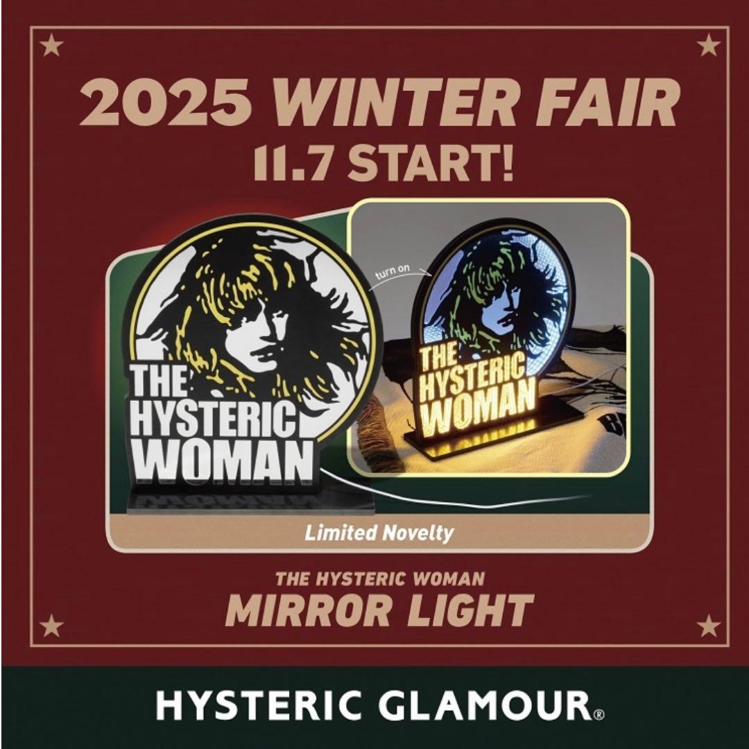 コレクション THE HYSTERIC WOMAN MIRROR LIGHT