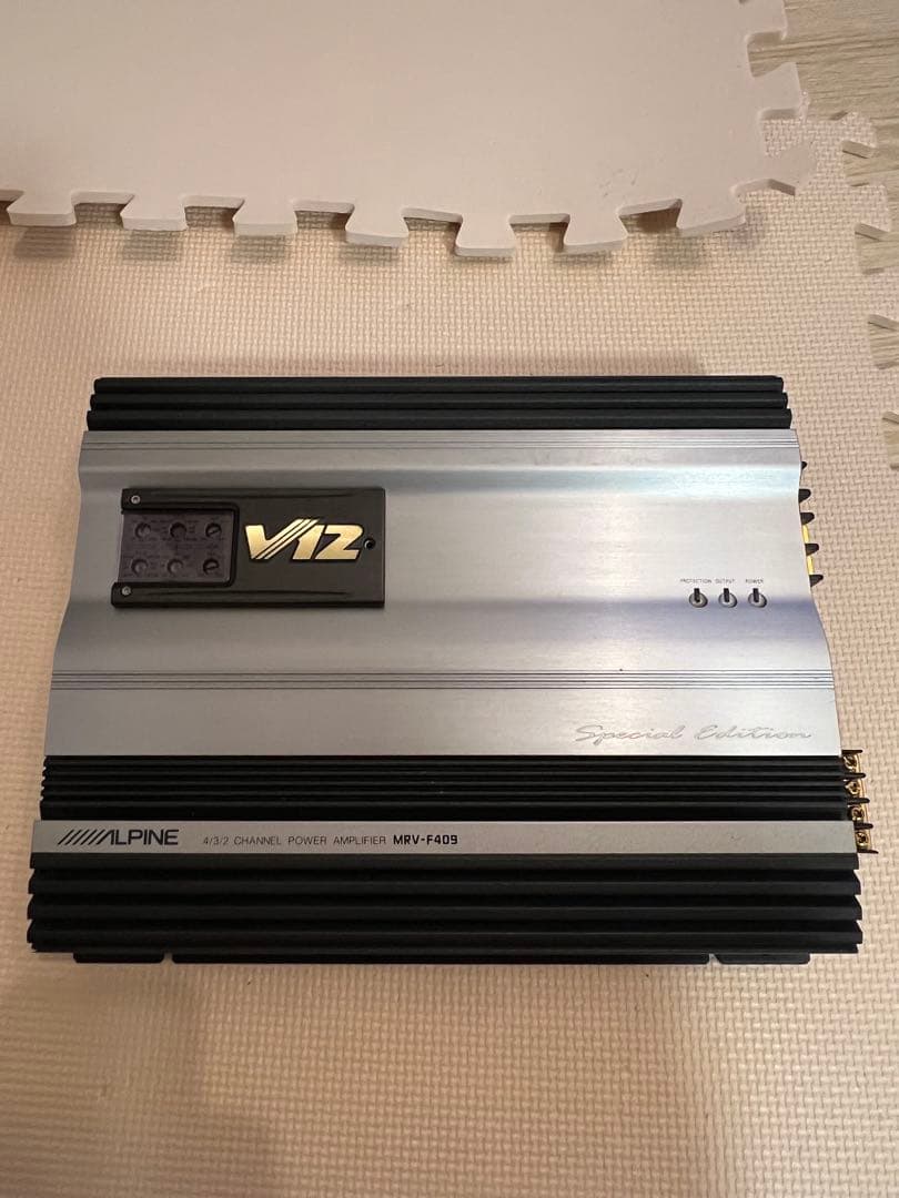 ALPINE MRV-F409 パワーアンプ　アルパイン　完動品
