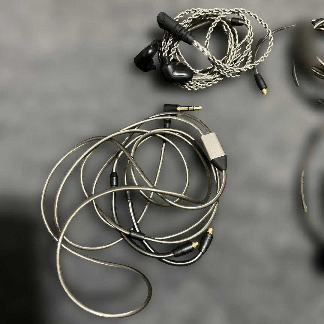 ジャンク　リケーブル可能 有線イヤホンセット