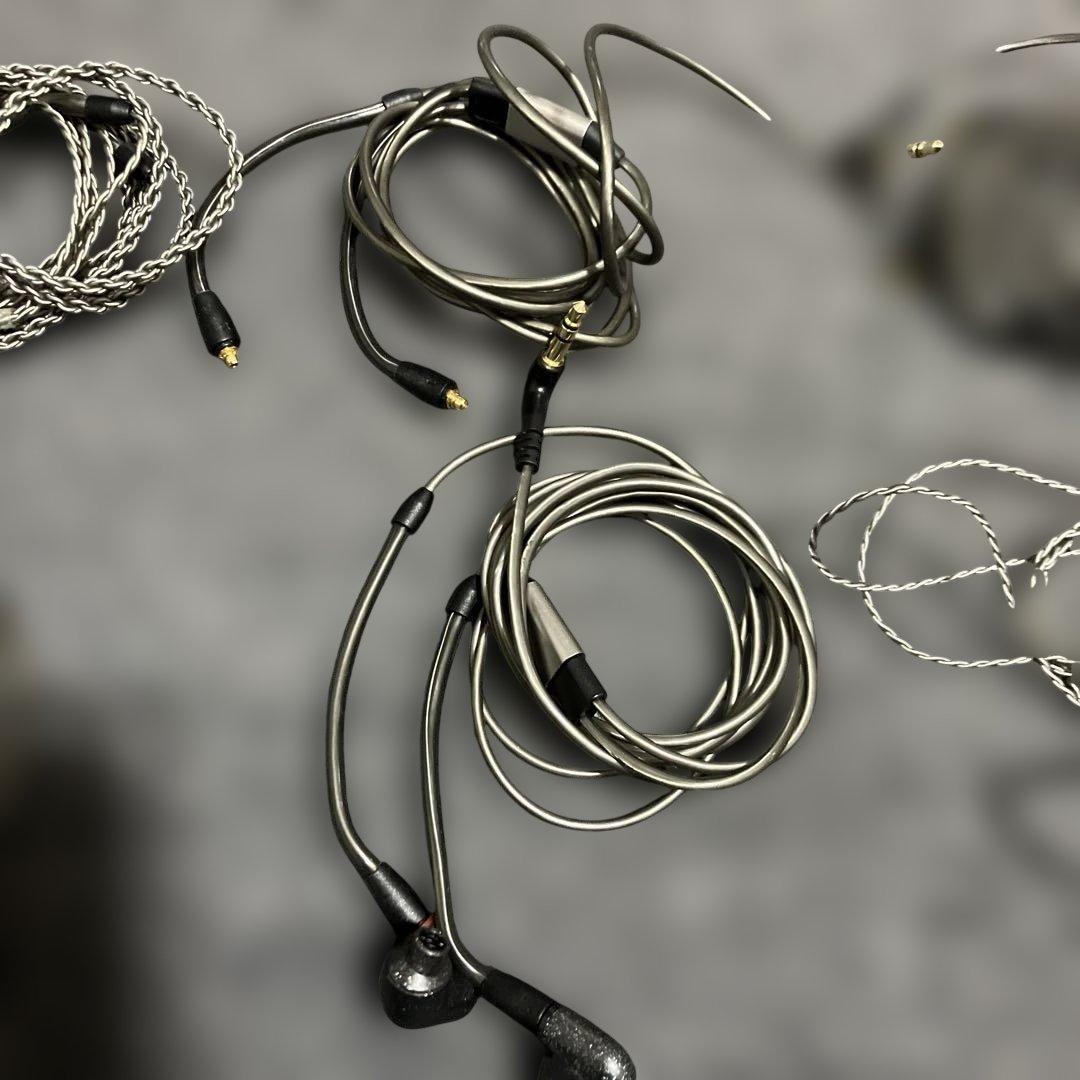 ジャンク　リケーブル可能 有線イヤホンセット