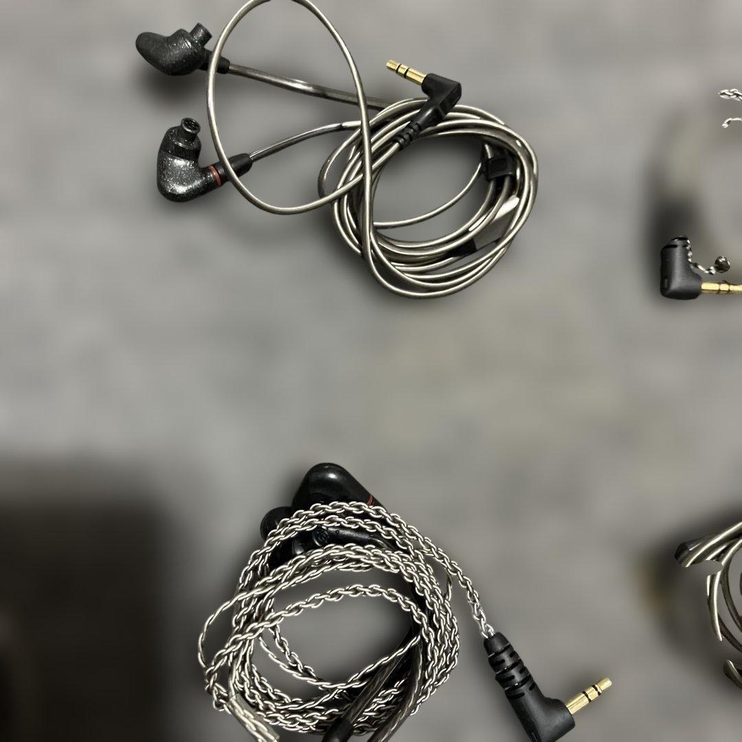 ジャンク　リケーブル可能 有線イヤホンセット