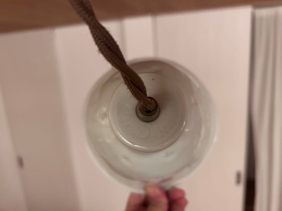 週末限定値下げ　イギリス　アンティーク　ホワイト　ペンダントライト 星型