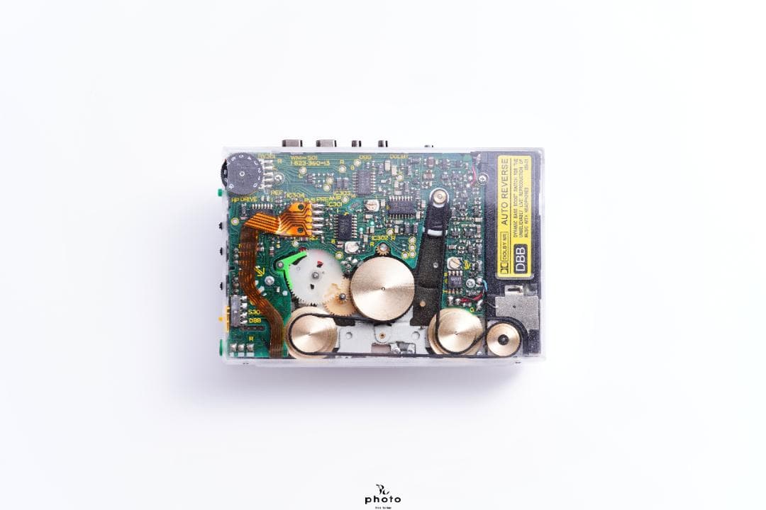 カスタマイズ品 整備済 SONY WALKMAN 透明外装 名機 WM-501