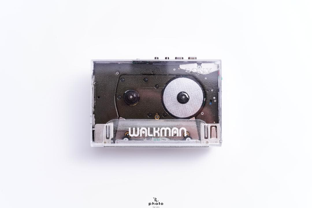 カスタマイズ品 整備済 SONY WALKMAN 透明外装 名機 WM-501