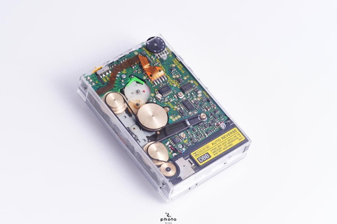 カスタマイズ品 整備済 SONY WALKMAN 透明外装 名機 WM-501