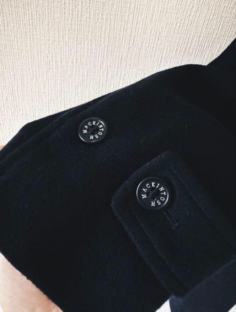 週末限定お値下げ MACKINTOSH ダッフルコート サイズ36 ネイビー