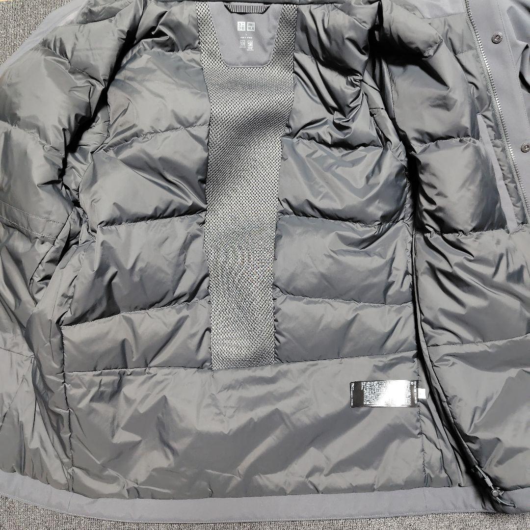 kuma様　2026/1購入 UNIQLO ハイブリッドダウンパーカ L グレー
