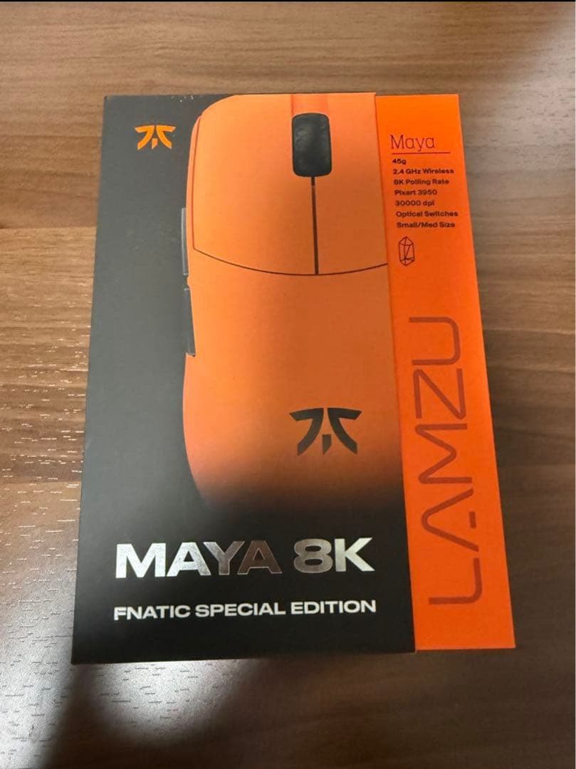 マウス・トラックボール Lamzu MAYA 8K Fnatic Fnatic Edition