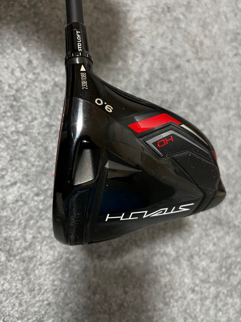 美品ステルスHDドライバー9° スピーダーNX Sシャフト グリップほぼ新品！