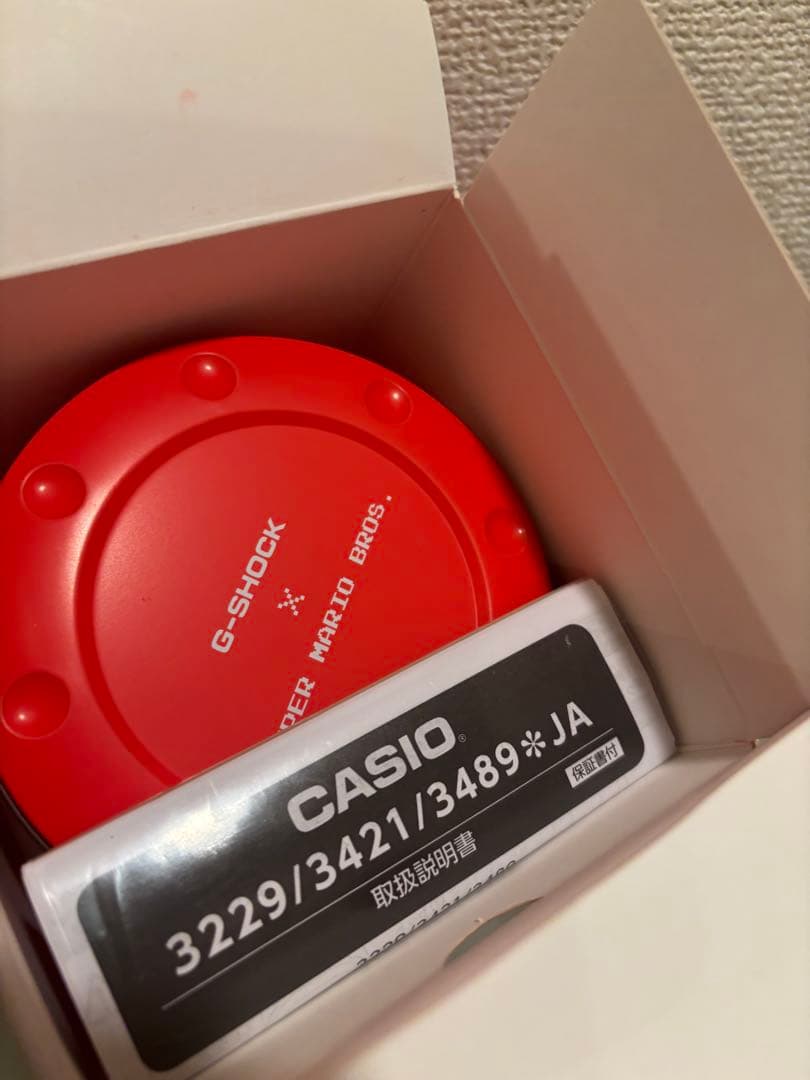 へ*ん様 試着のみ　スーパーマリオ　G-SHOCK SUPERMARIOBROT