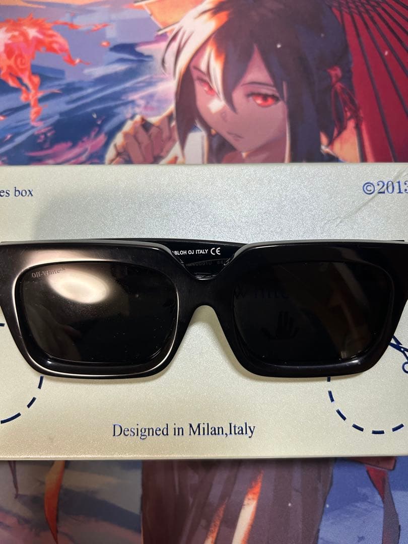 た*ま様 篠塚辰樹 着用　off-white サングラス