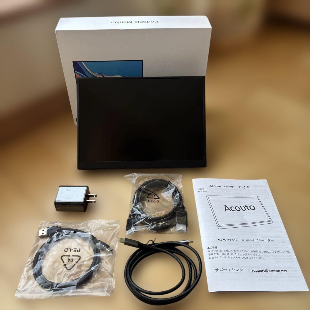 Acouto 2K モバイルモニター 11インチ XC11 Pro ディスプレイ