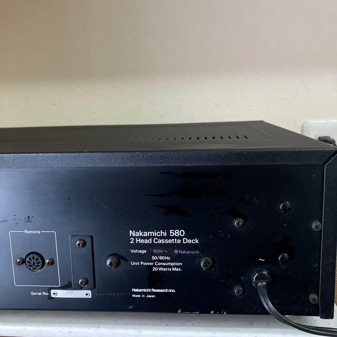 Nakamichi 580 カセットテープデッキ
