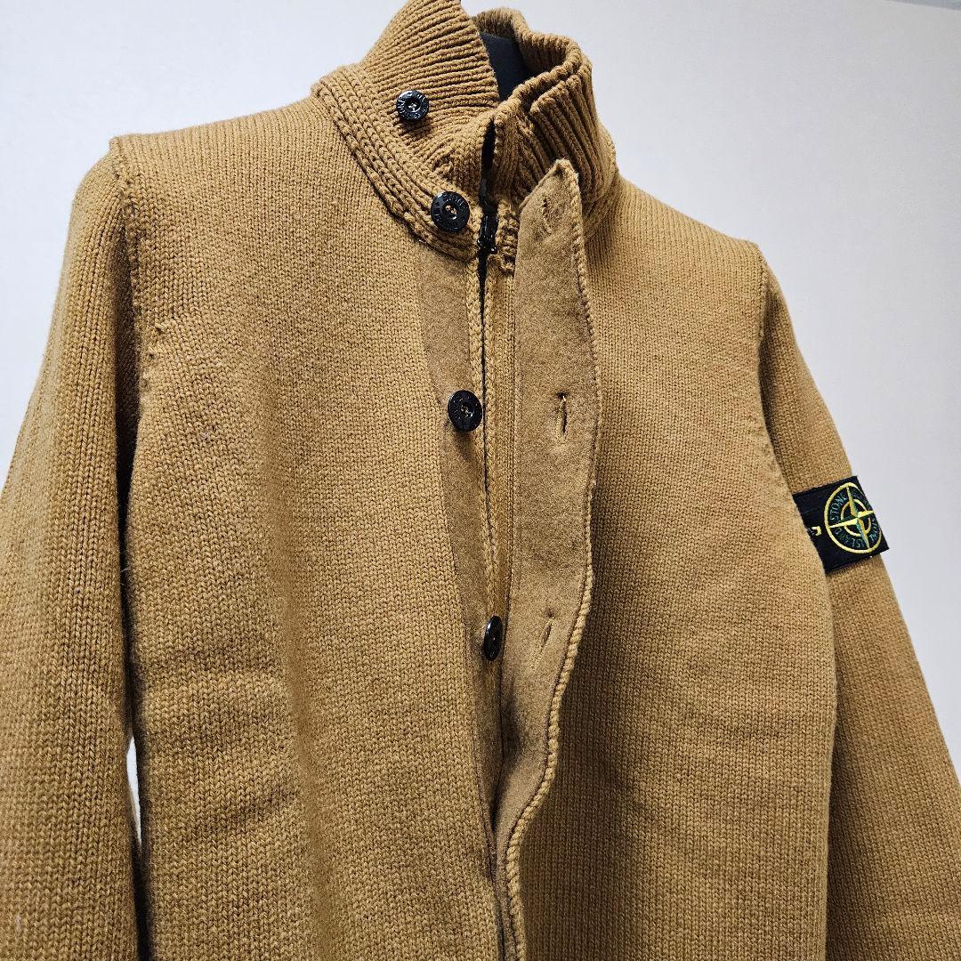 Stone  ベージュ ニットジャケット S