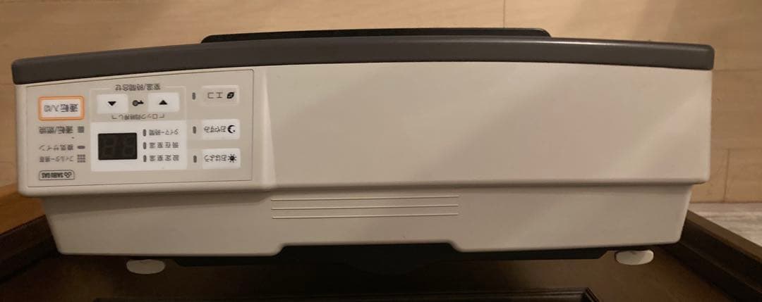 s*i様 都市ガス　リンナイ　ガスファンヒーター　コード付き　使用期間1週間　引