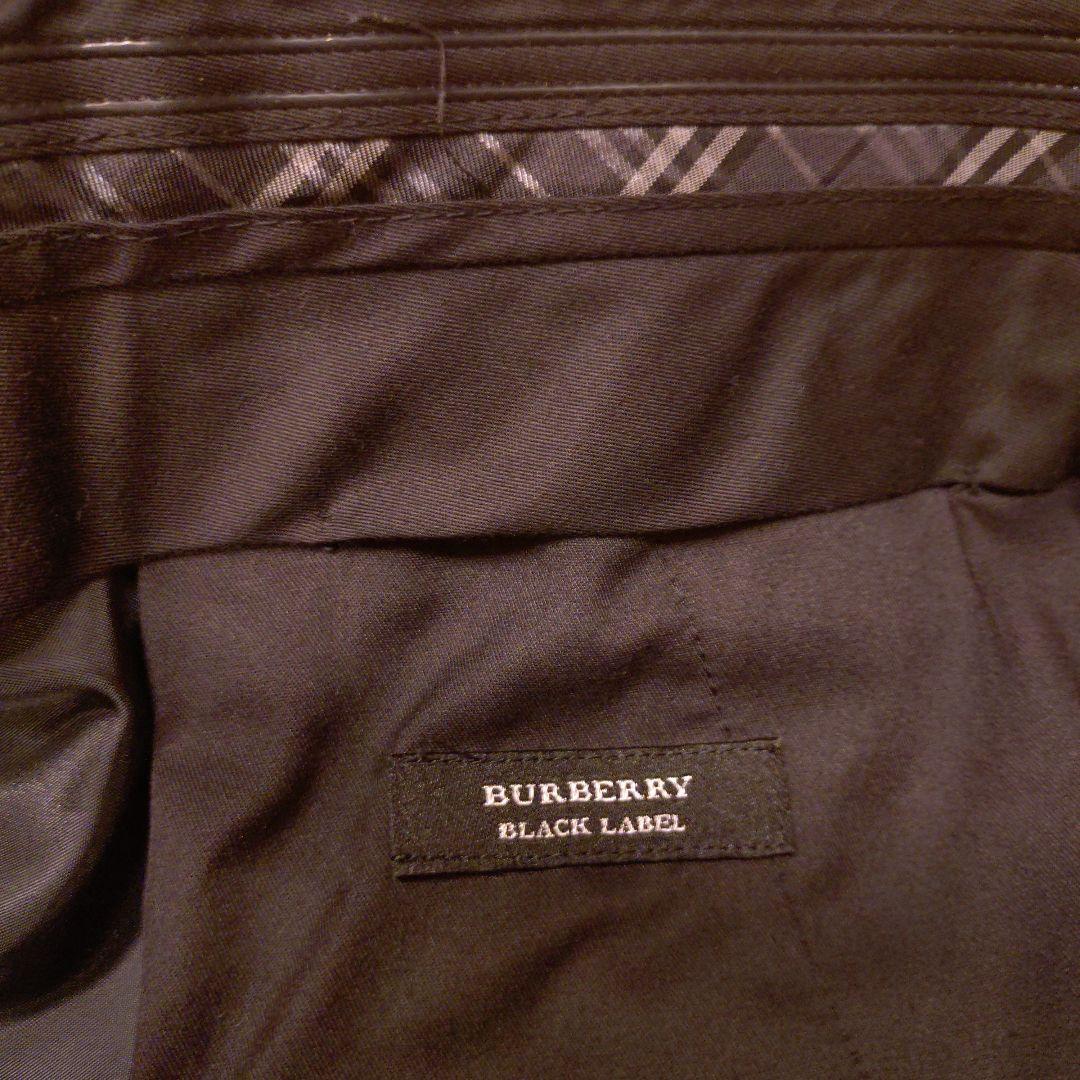 BURBERRY BLACK LABEL バーバリー ストライプスーツ グレー