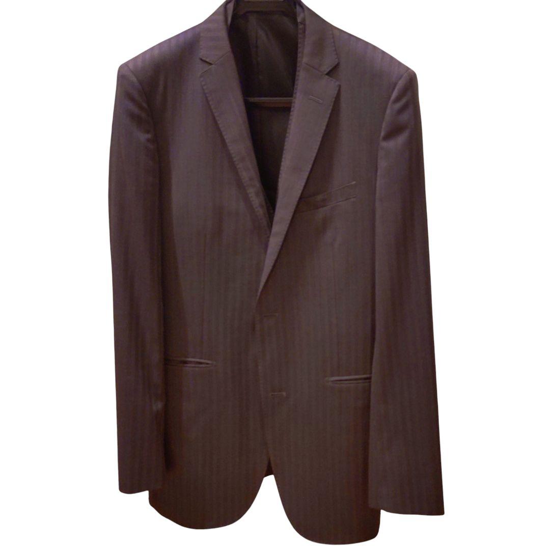 BURBERRY BLACK LABEL バーバリー ストライプスーツ グレー