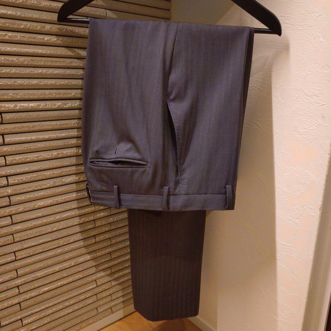 BURBERRY BLACK LABEL バーバリー ストライプスーツ グレー