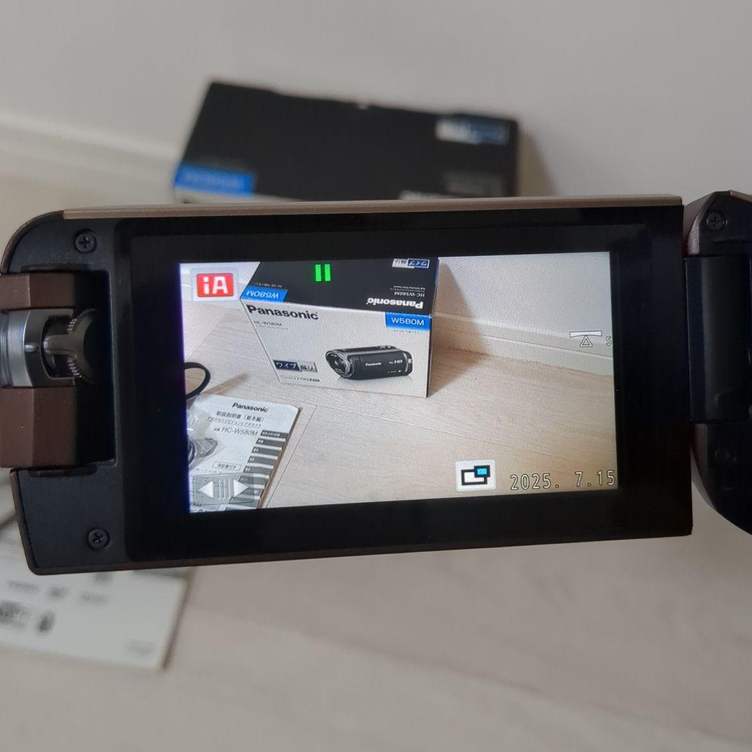 Panasonic　HC-W580M　デジタハイビジョンカメラ　ワイプ撮り